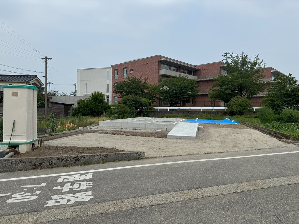 三日市のいえ(七）　基礎工事完了