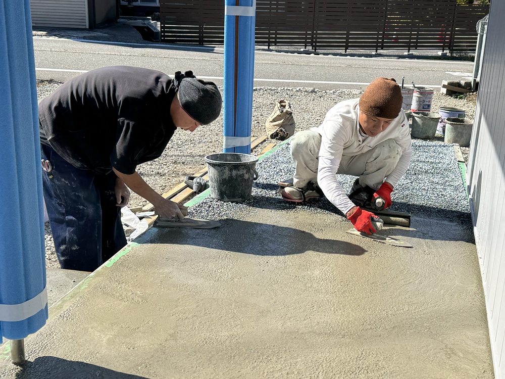 三日市のいえ(十八)　豆砂利洗出しとは