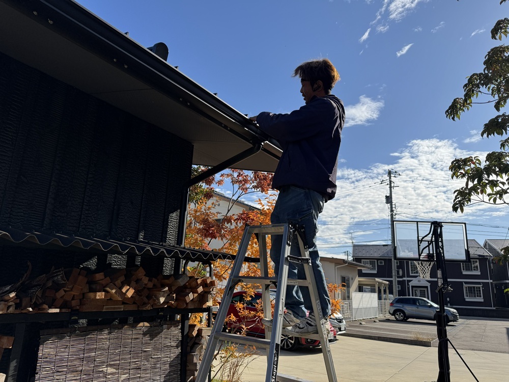 下新本町のいえ(二一)　2年点検実施