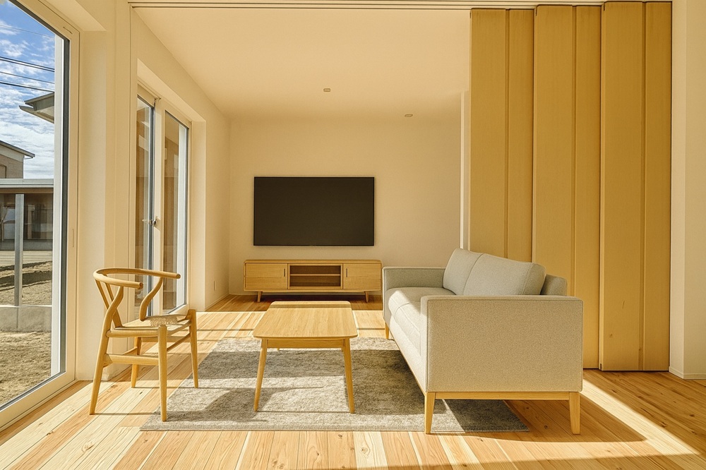 三日市のいえ(二一)　家具配置提案